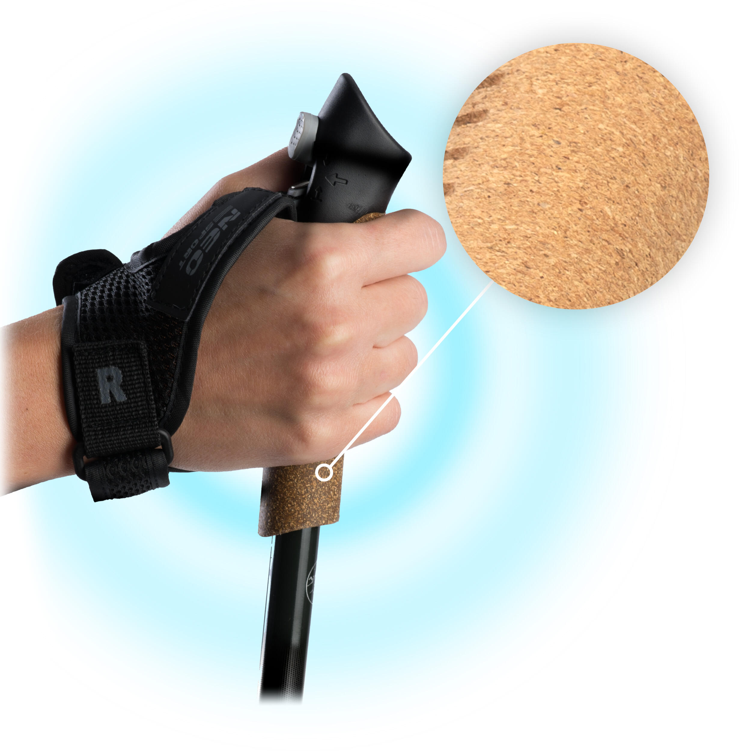 Kijki do nordic walking Neo-Sport NS-383 3/7