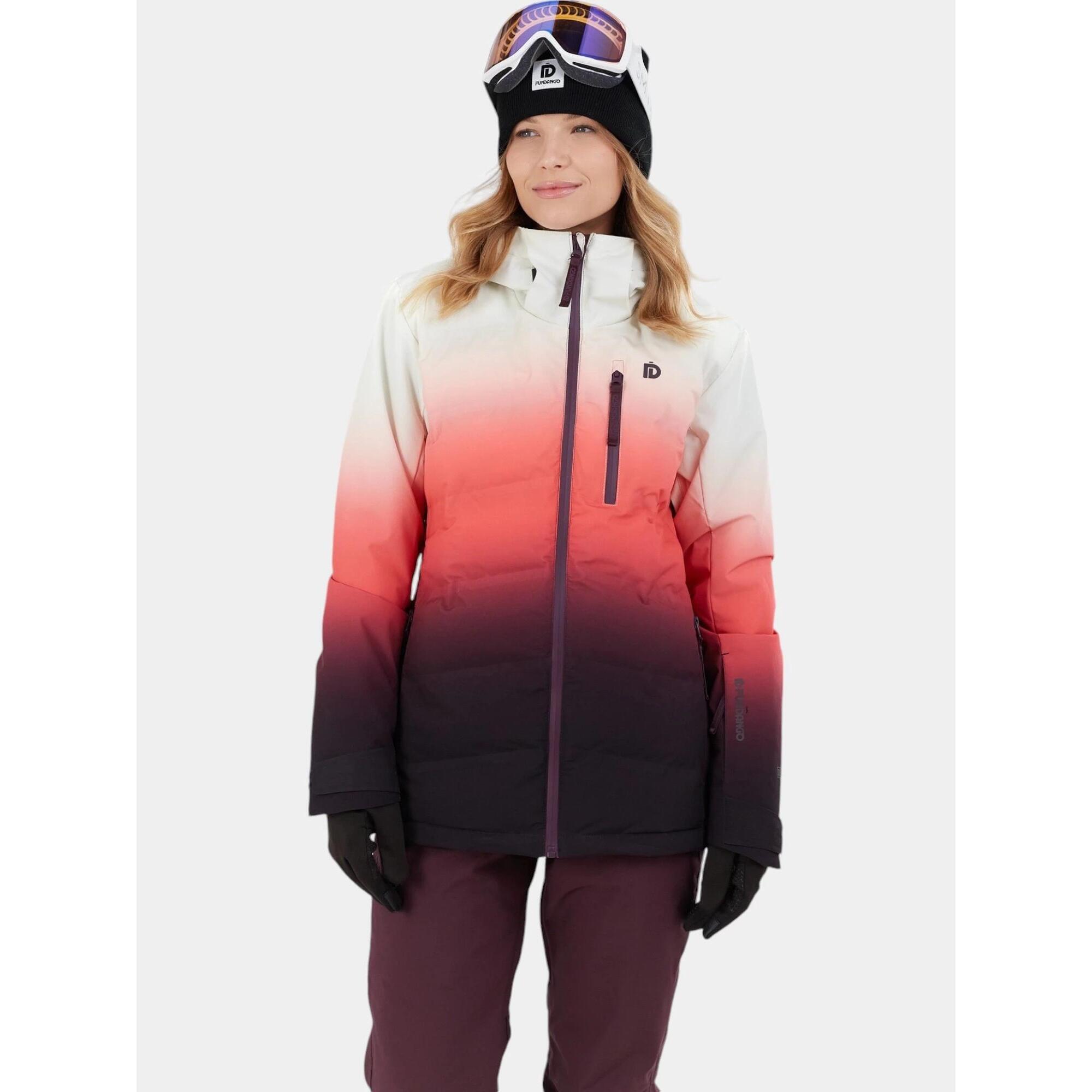 Fundango - Veste De Ski Femme Pumila Pad - Veste - Multicolore|rose - 48 Xl - Decathlon
