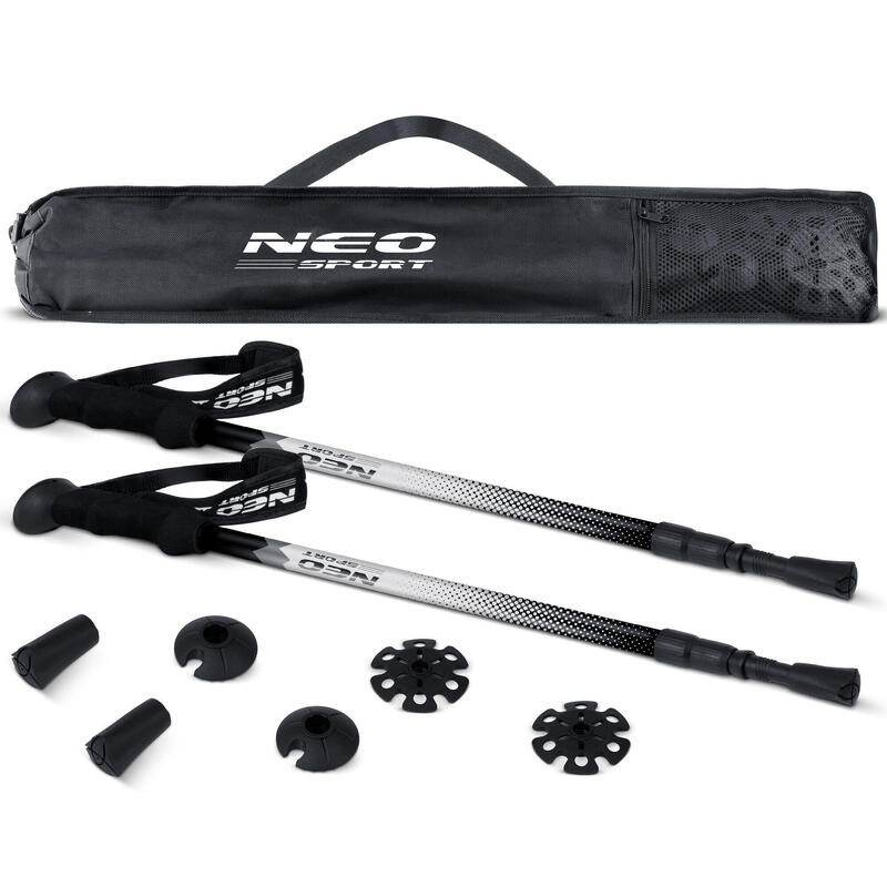 Baston de trekking 2 buc. Telescopice Antishock EVA