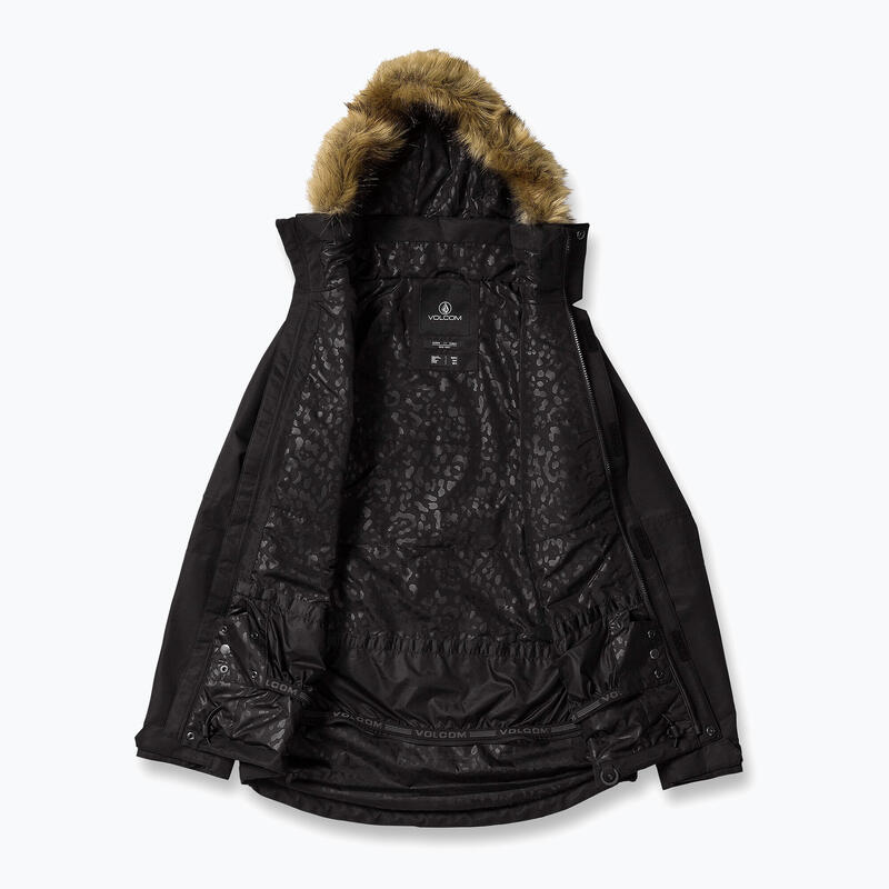Jachetă de snowboard damă Volcom Fawn Ins neagră L