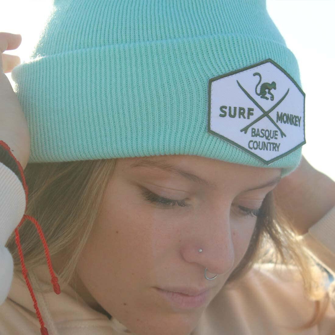 Beanie-Strickmütze – Einheitsgröße – (Mint) 4/5