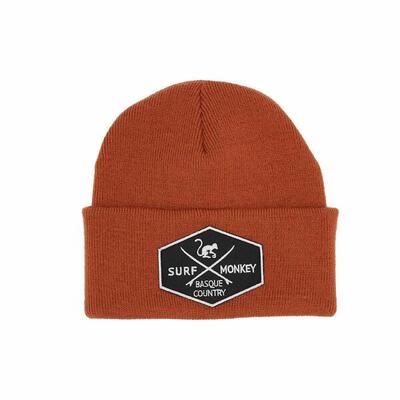 Beanie gebreide muts - one size - (zwart)