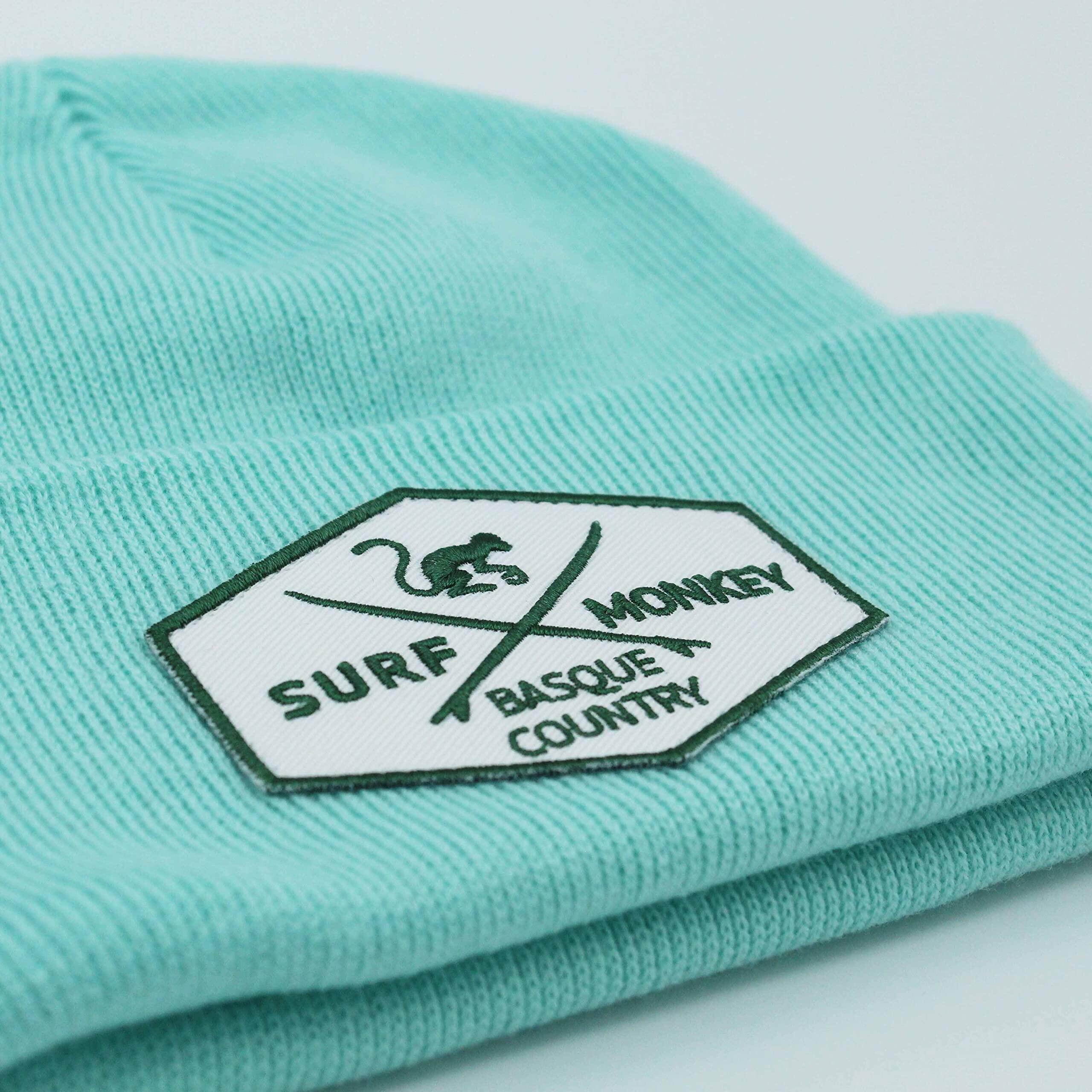Beanie-Strickmütze – Einheitsgröße – (Mint) 2/5