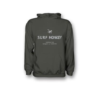 Hoodie / heren/dames - biologisch katoen (groen)