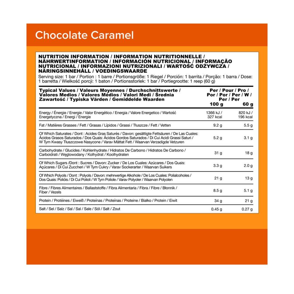 Eiwitrepen - Opgeklopt Eiwitblik (10x60g) - Karamel Chocolade 5/5
