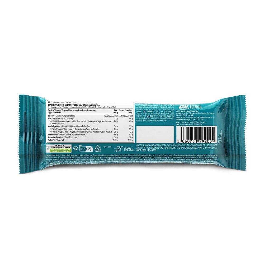 Eiwitrepen - Opgeklopt Eiwitblik (10x60g) - Witte Chocolade Karamel Pinda 4/6