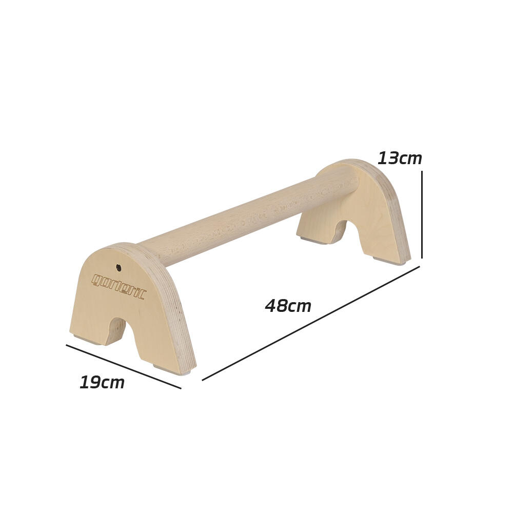 Barras paralelas de calistenia para flexiones, 48 cm, agarre (octogonal) 7/7