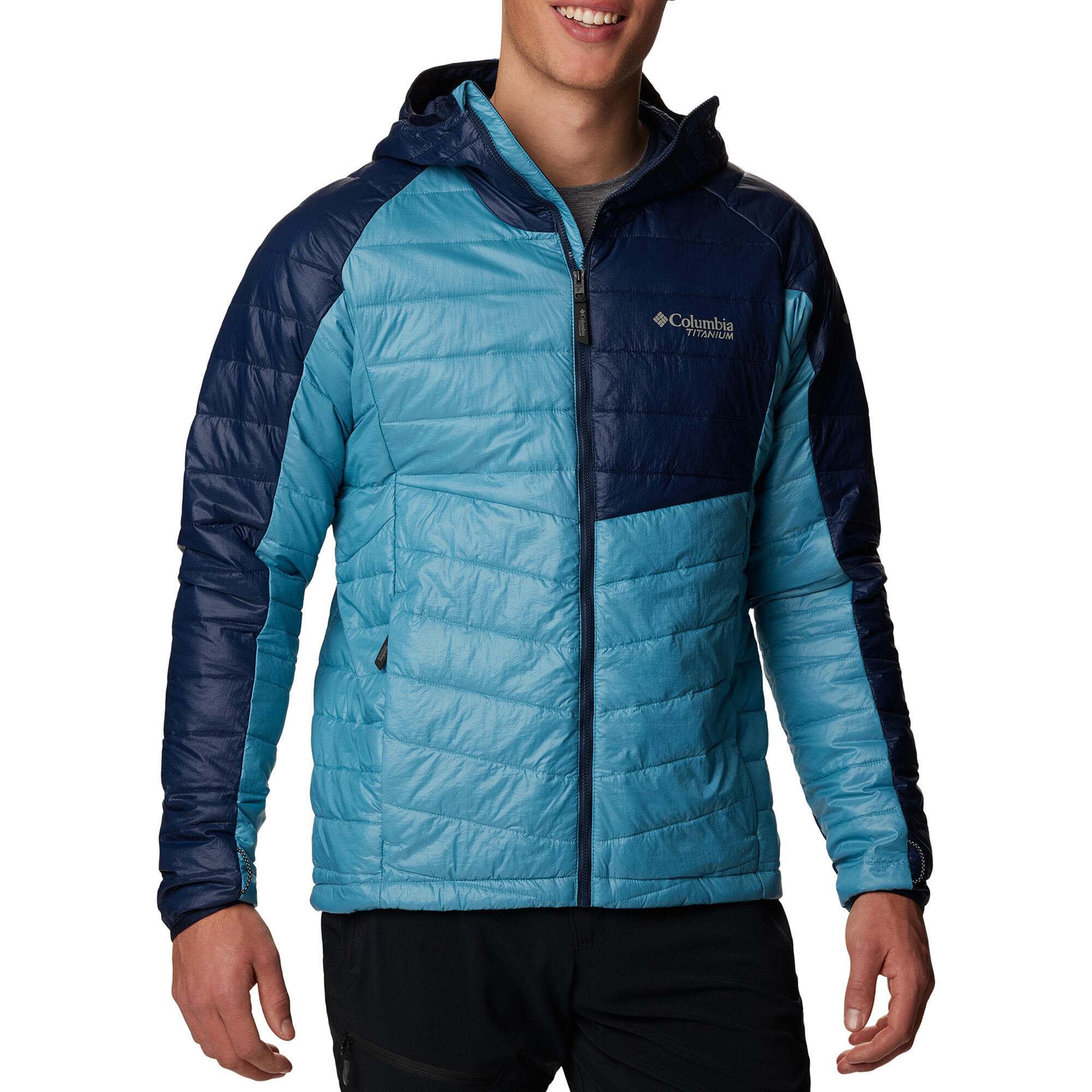 Kurtka puchowa męska Columbia Platinum Peak Hooded 1/5