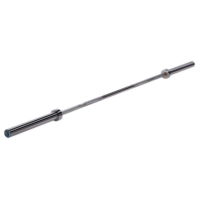 Gryf olimpijski 2200mm GO900  + zaciski ZG1500 LOCK JAW SILVER HMS Premium