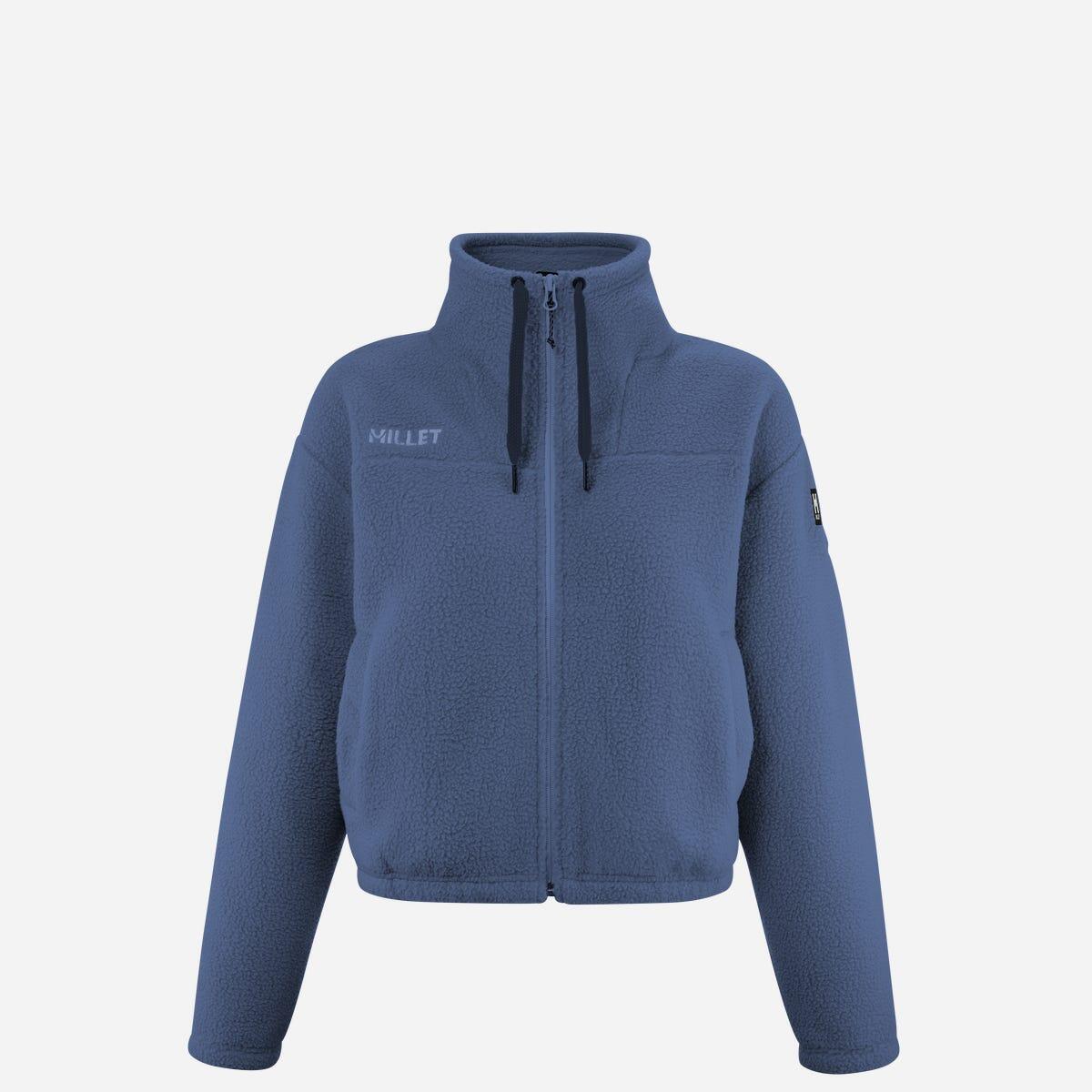 Millet - Polaire Escalade Femme Cimaï Sherpa - Veste - Bleu - 44 L - Decathlon
