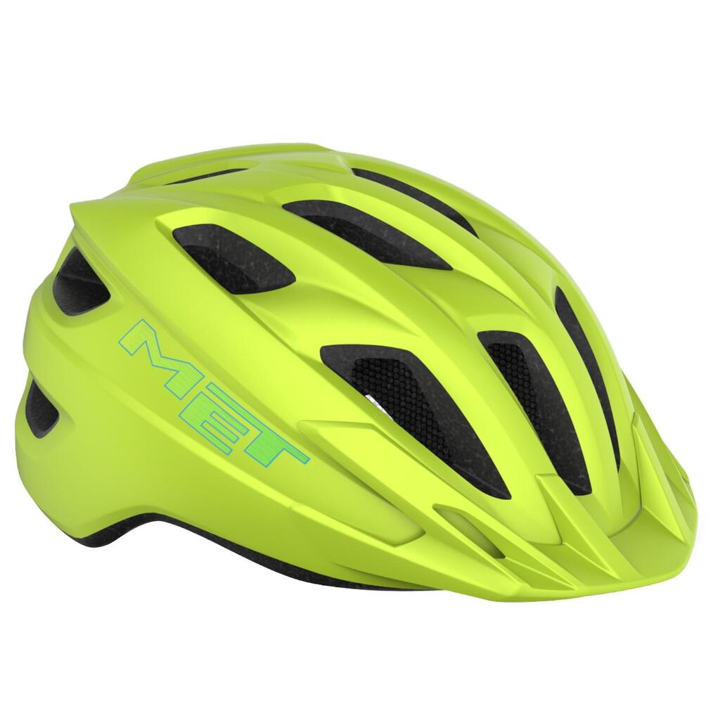 MET Crackerjack Lime Matt Youth Cycle Helmet