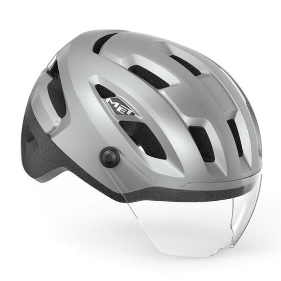 MET Intercity Mips Helmet Matte Reflective Silver 2022