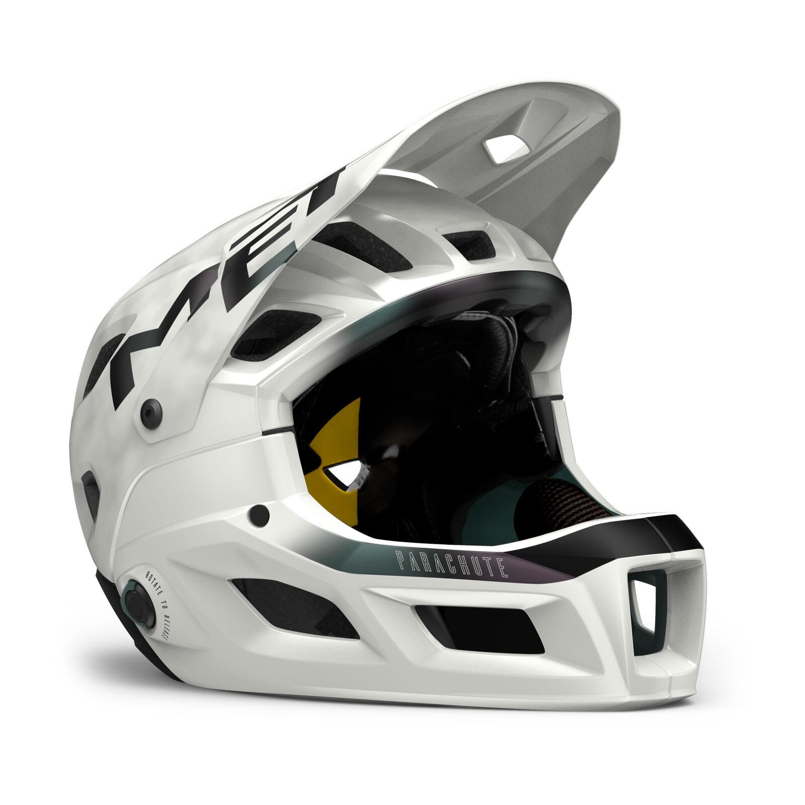 Met - Casque Vélo Intégral Met Parachute Mcr Mips - Casque - Blanc - 52-56 Cm - Decathlon