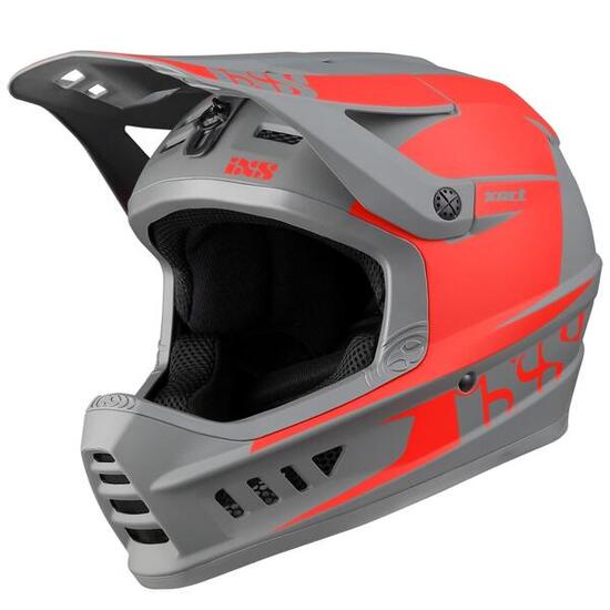 Casco XACT Evo Fullface - Rosso-Grafite