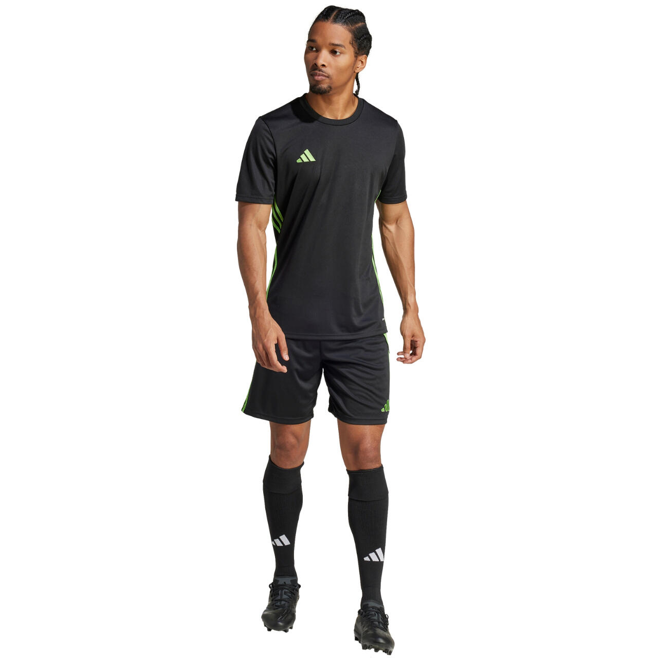 T-shirt adidas zwart van polyester 5/7