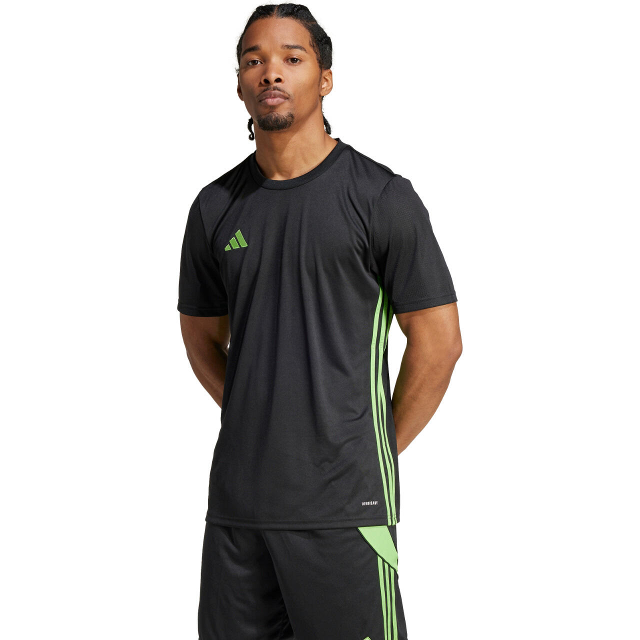 T-shirt adidas zwart van polyester 3/7