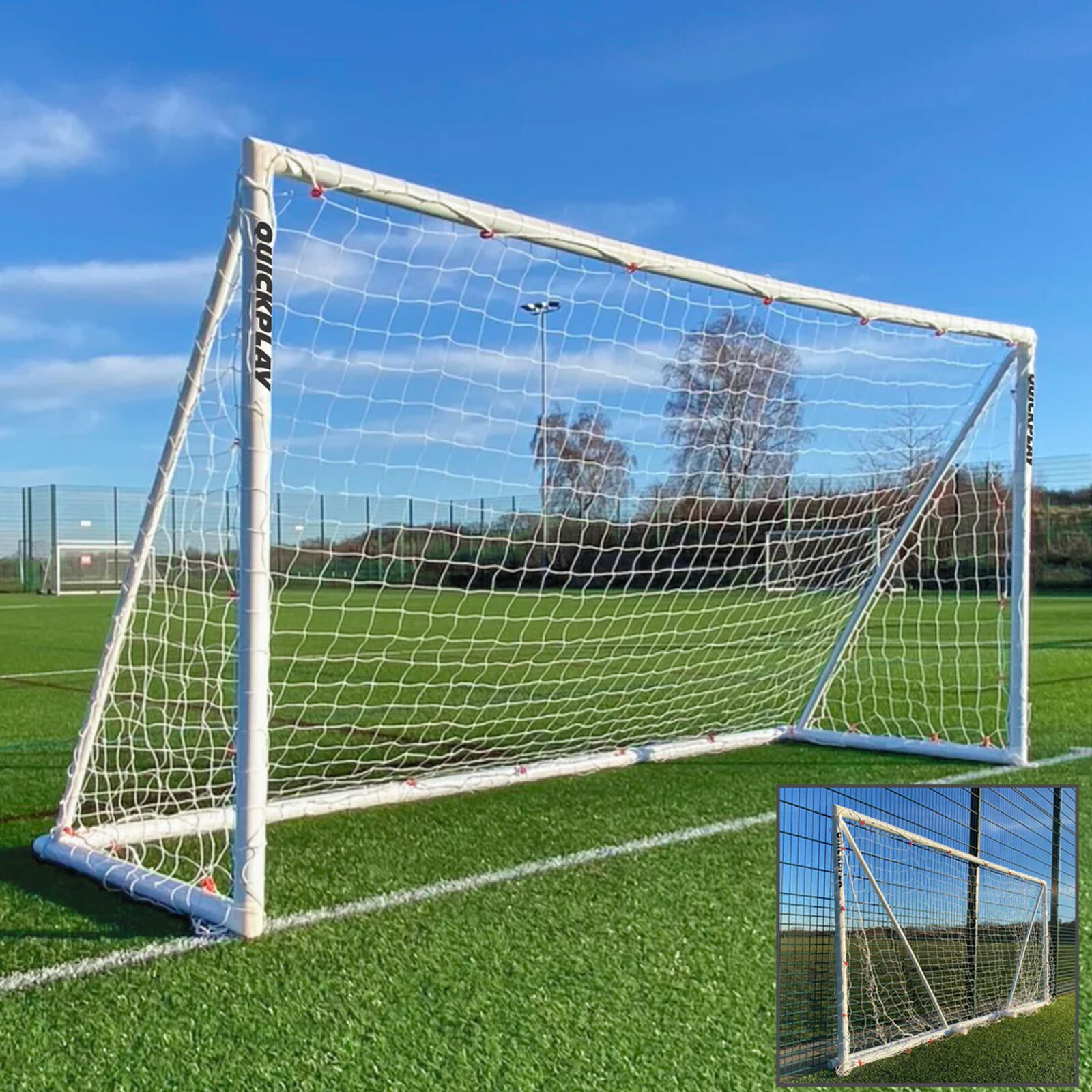 Bramka piłkarska QUICKPLAY Q-FOLD 12x6' 360x180 CM 3/5