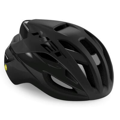 Casco Met Rivale Mips Nero Opaco Lucido