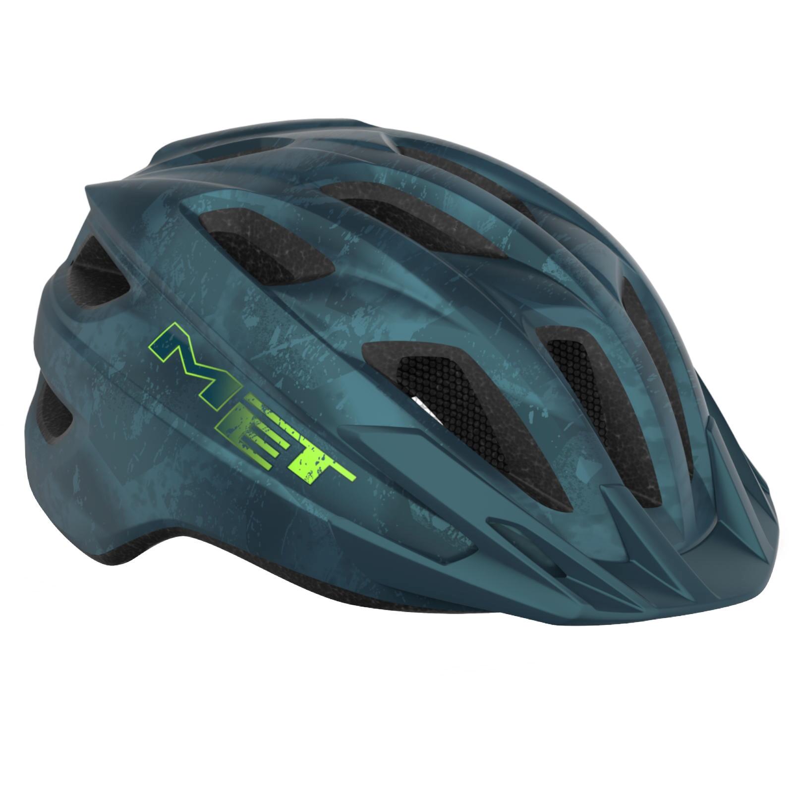 MET MET Crackerjack Petrol Matt Youth Cycle Helmet