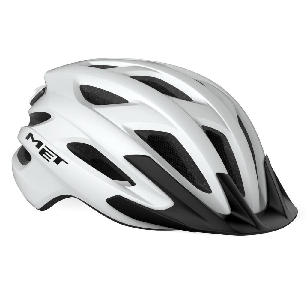 MET Crossover Mips White Matt Helmet