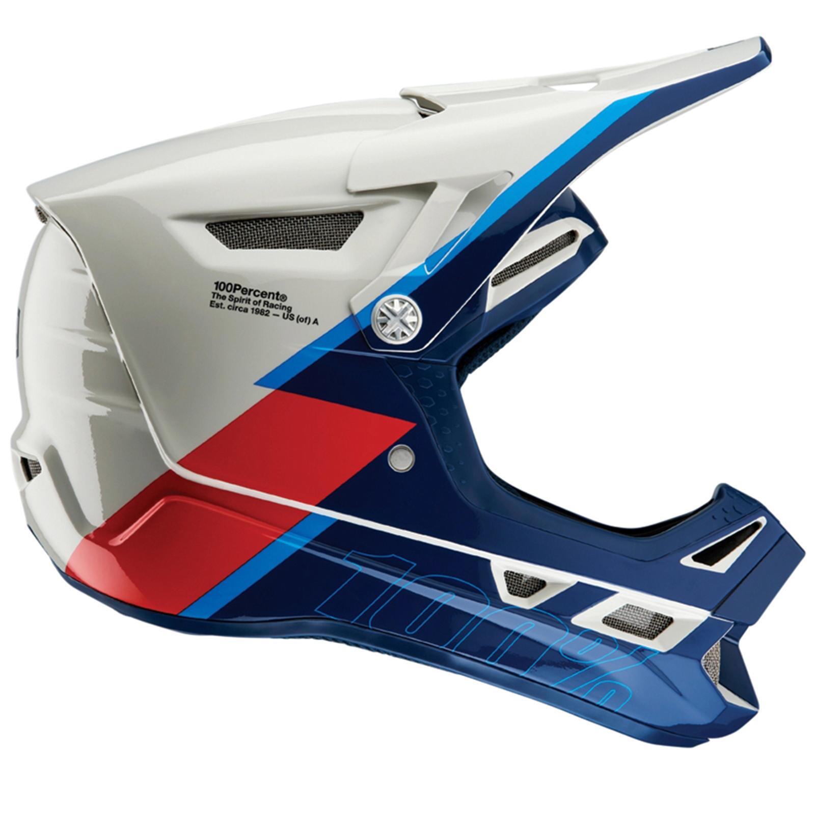 100% 100% Fullface Helm Aircraft Composite