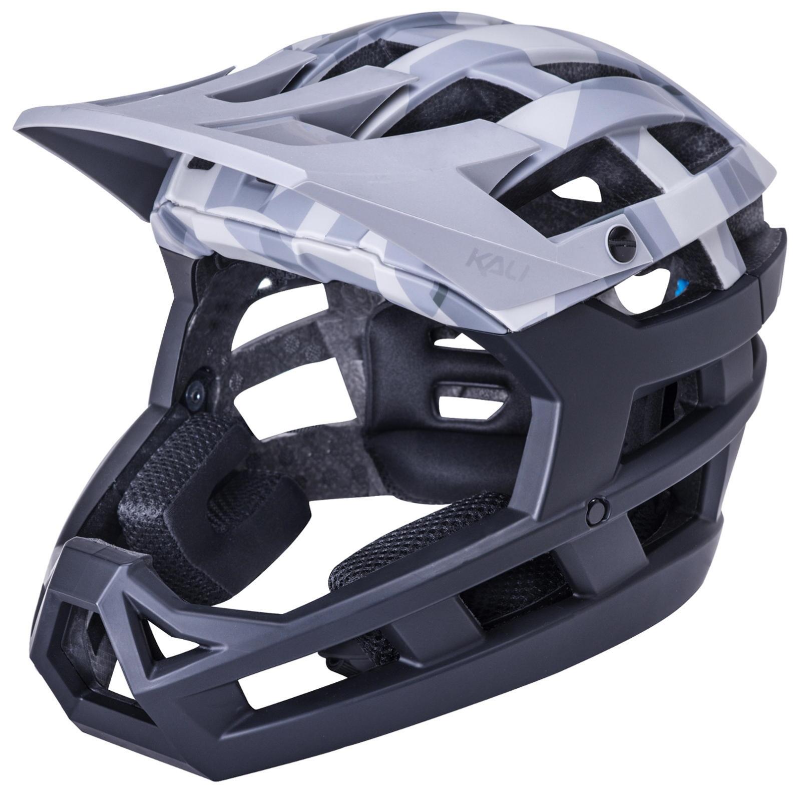 KALI Kali Helmet Invader 2.0 Camo Mat Grey Black