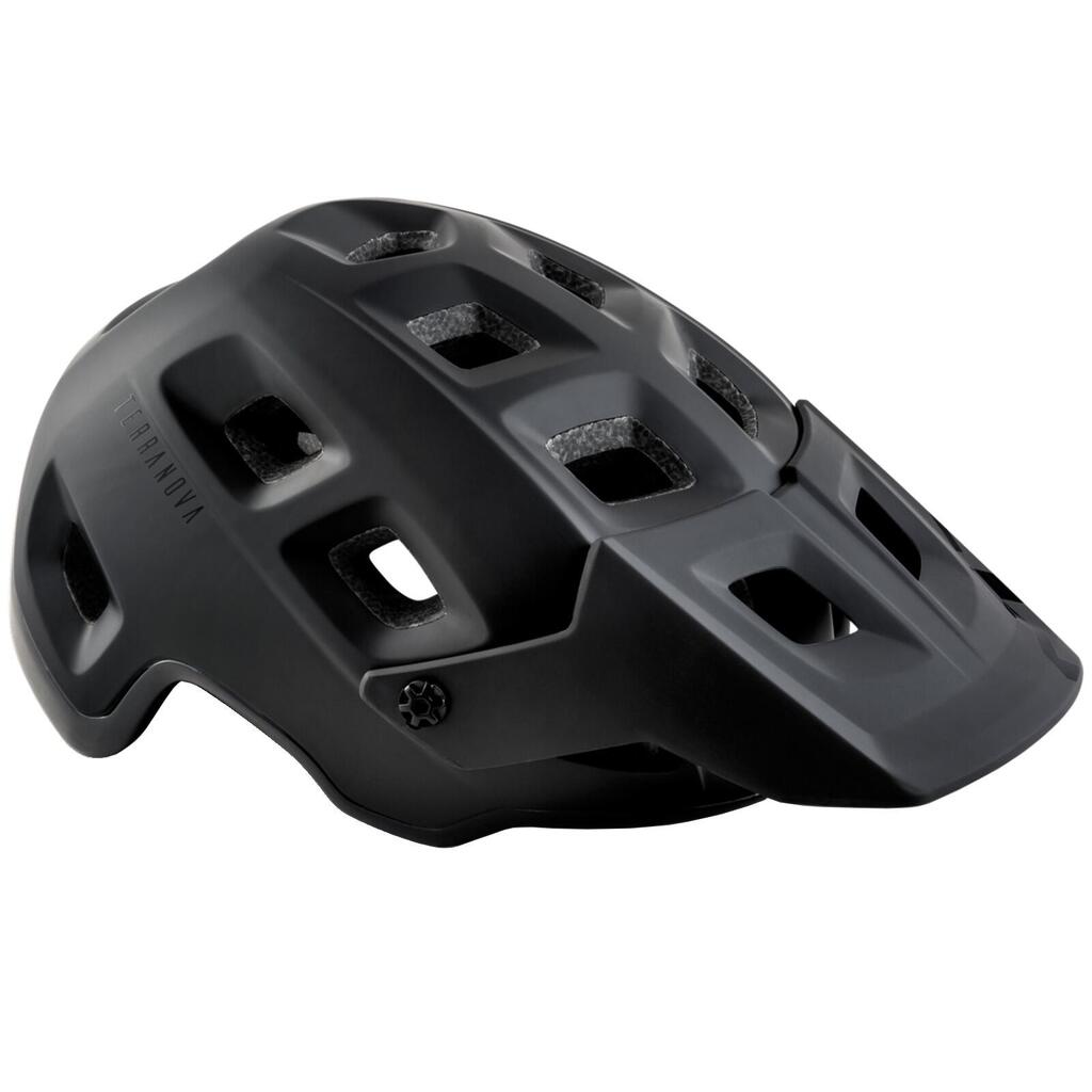 MET Terranova Mips Helmet Black Mat Brillant