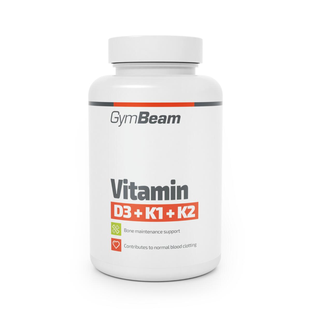 GYMBEAM Vitamín D3+K1+K2