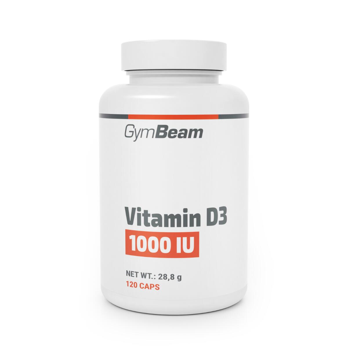 GYMBEAM Vitamín D3 1000 IU