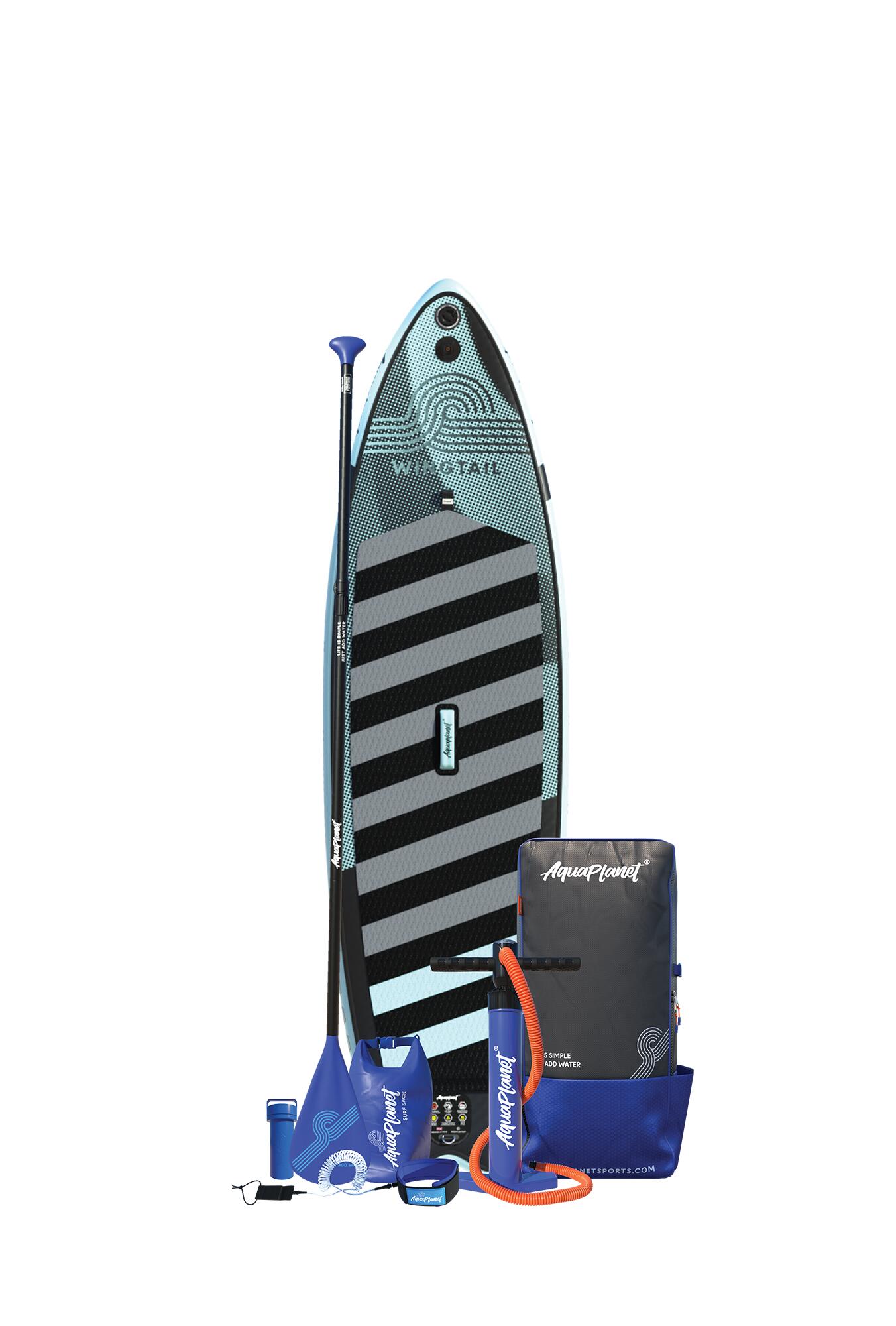 AQUAPLANET Aquaplanet Wingtail 9' opblaasbaar SURF en SUP - paddleboardpakket