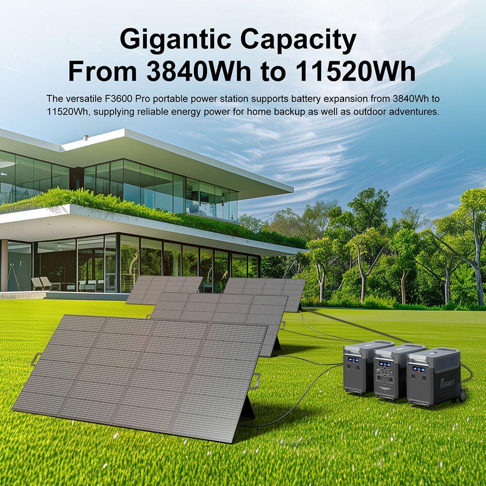 Central eléctrica portátil para campismo Voyage F3600 Pro 3840Wh LiFePO4 5/5