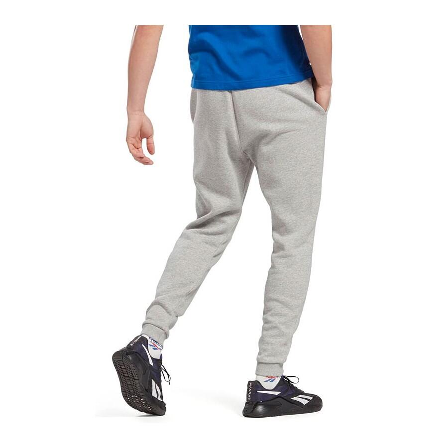 Broeken voor Volwassenen Reebok FT LEFT LEG JOGG HZ8785  Grijs 2/5