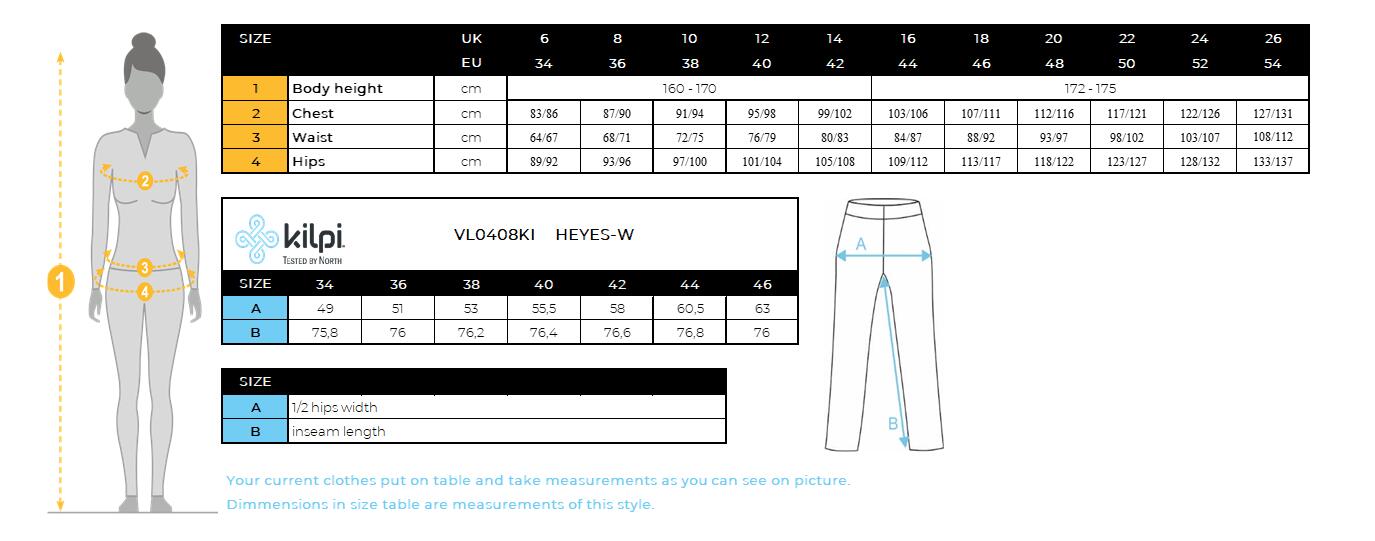 Pantalon de course pour femmes Kilpi HEYES-W 6/6
