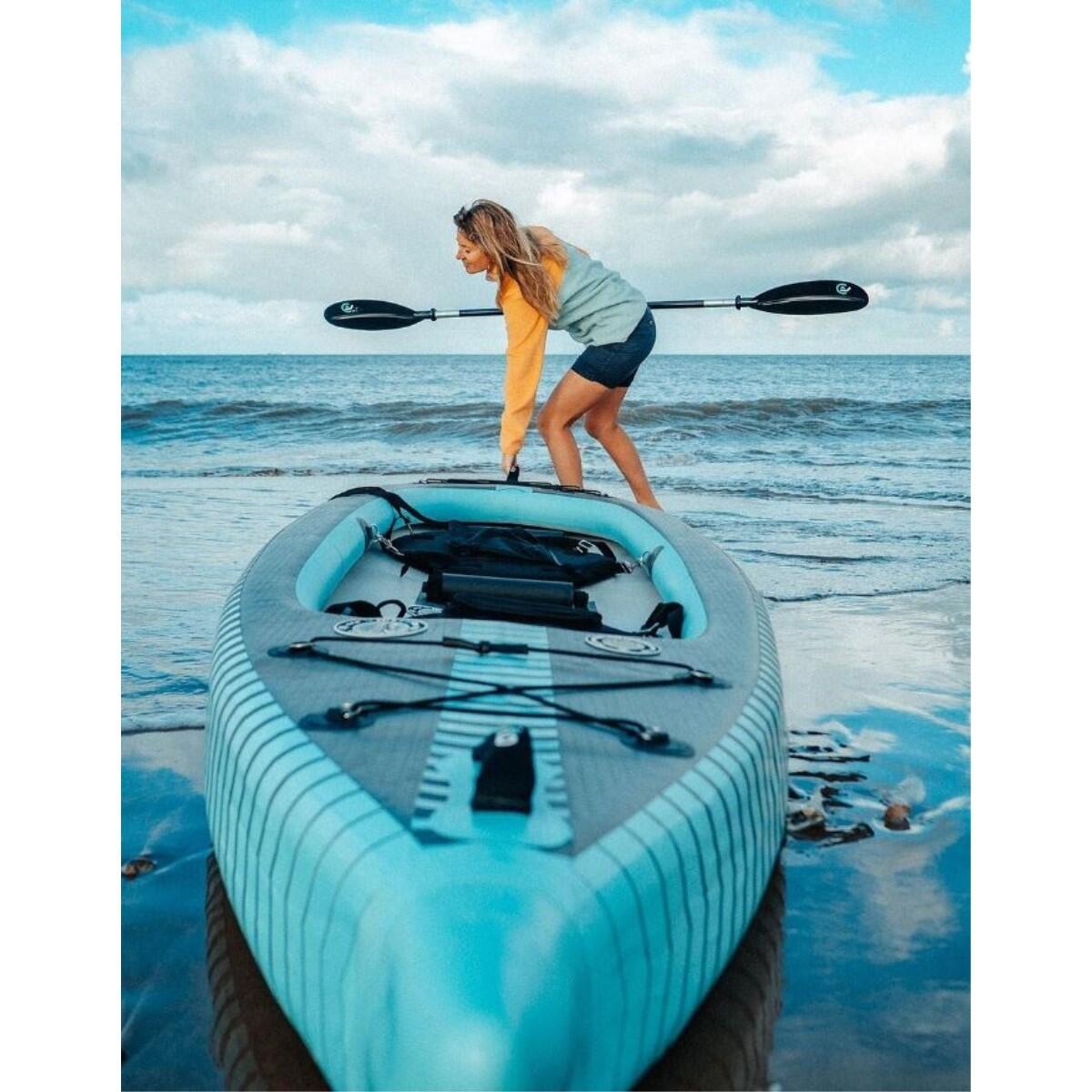Kayak gonfiabile Coasto Capitole 2 posti -Max 250kg- 426x90cm(14'x35) - Grigio 5/8