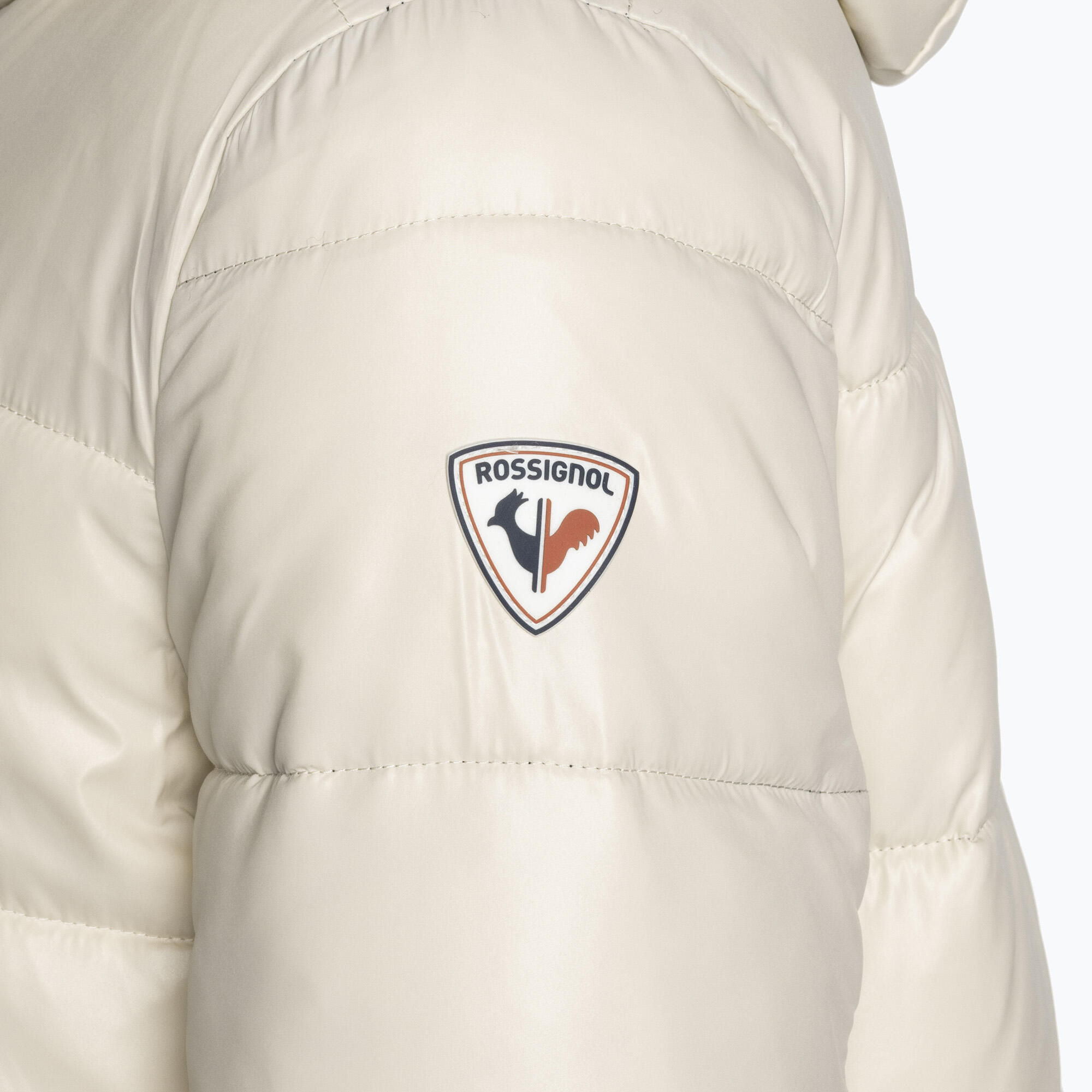 Lesklý dámský péřový kabát Parka 5/5