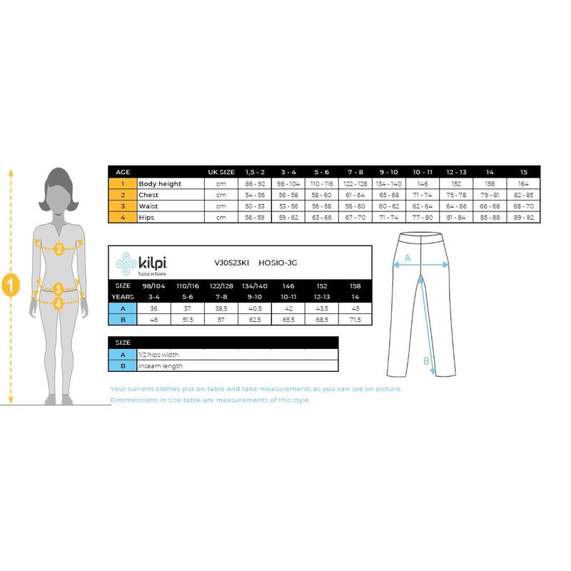 Pantalon d'extérieur pour fille Kilpi HOSIO-JG