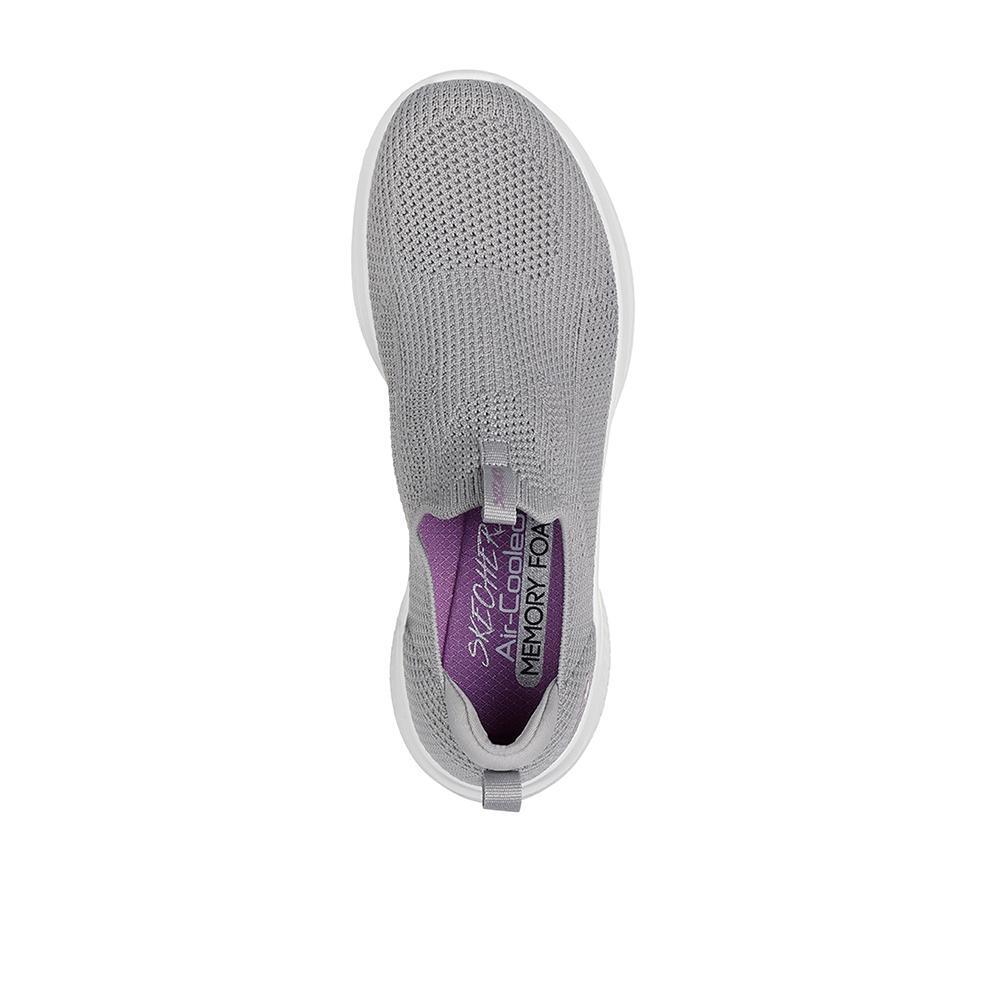 Tênis Skechers Ultra Flex 3.0 Cinza Feminino 3/4