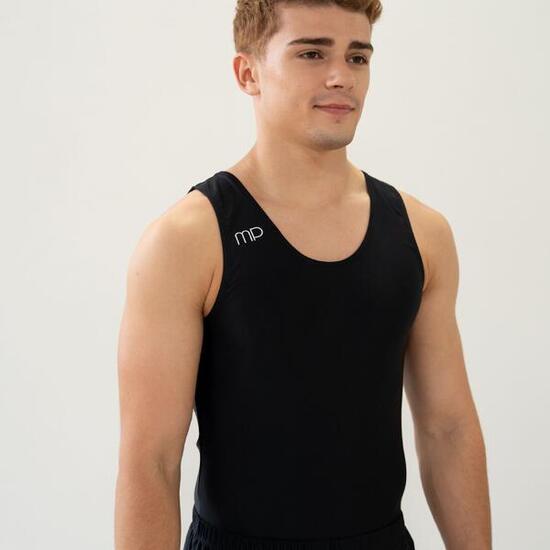 Split Gymnastics Maillot Noir Homme