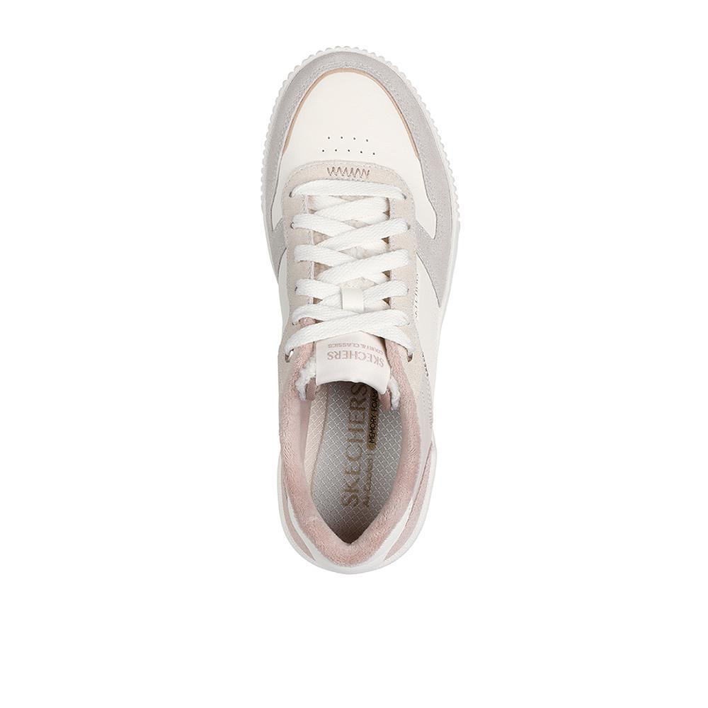 Tênis Femininos de Jade Natural Skechers 3/4