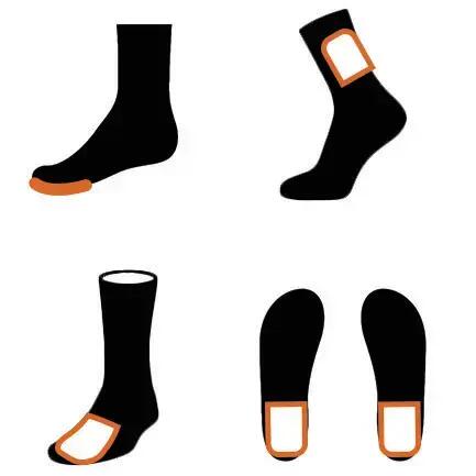 Ogrzewacze do stóp i nóg Rapeks Foot Warmers 20 sztuk 4/7