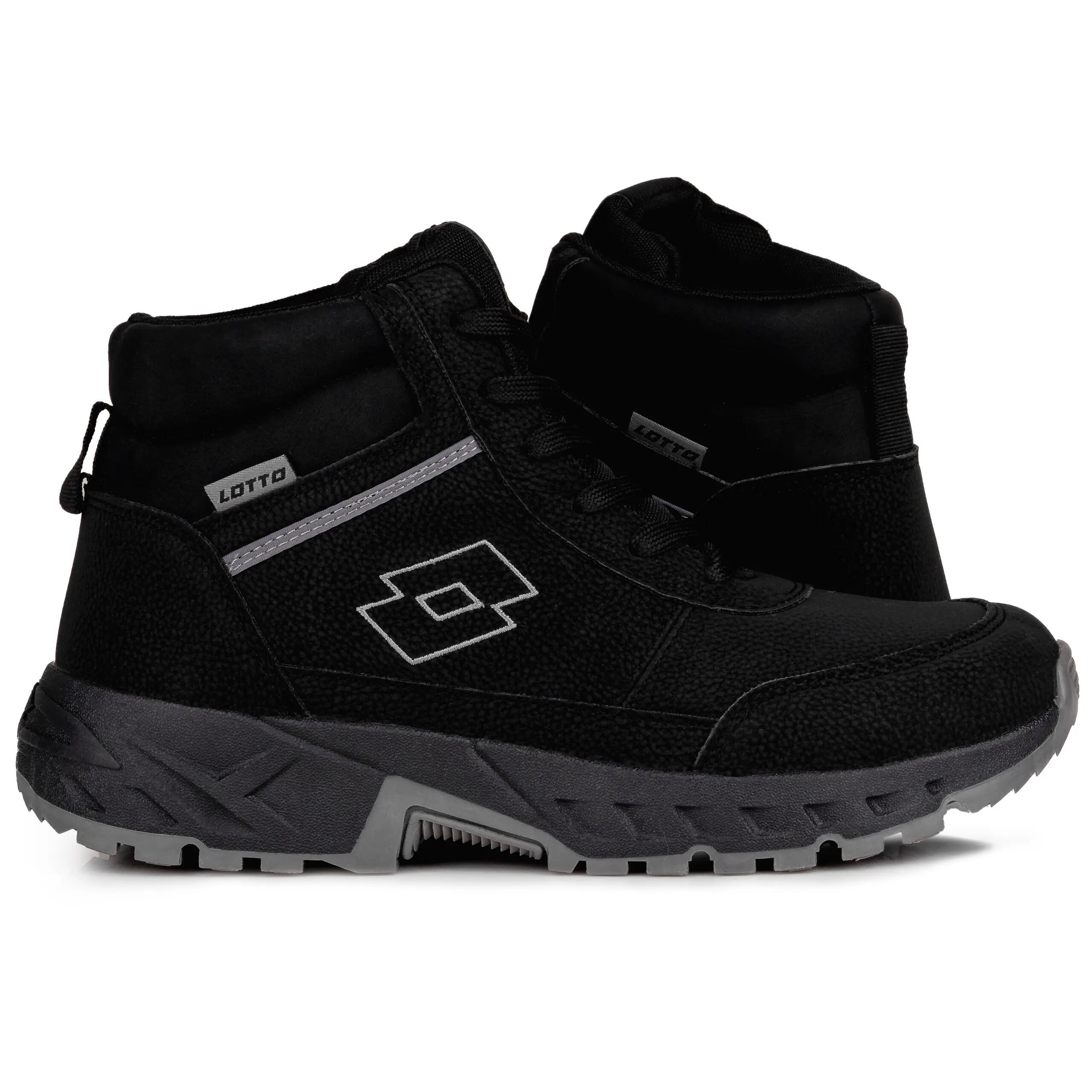 Buty męskie sportowe zimowe LOTTO EVEDAL MID BLACK 7/7