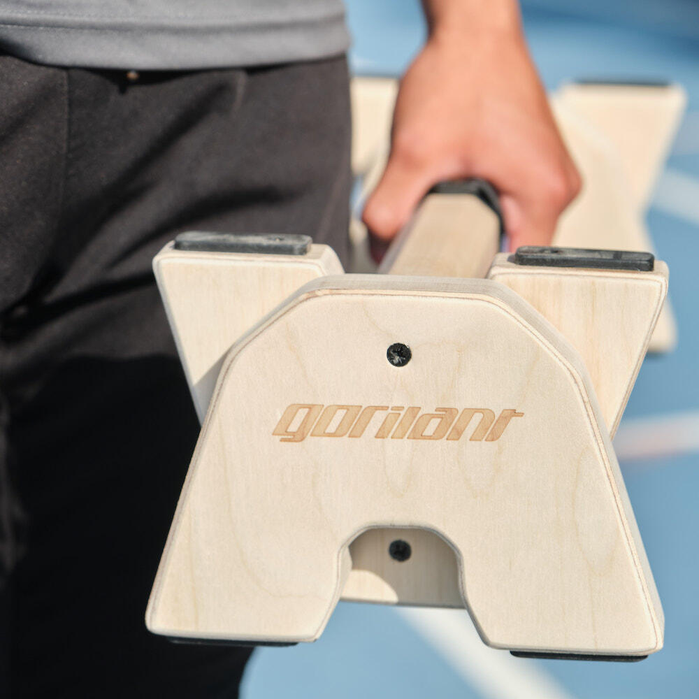Barras paralelas de calistenia para flexiones, 48 cm, agarre (octogonal) 3/7