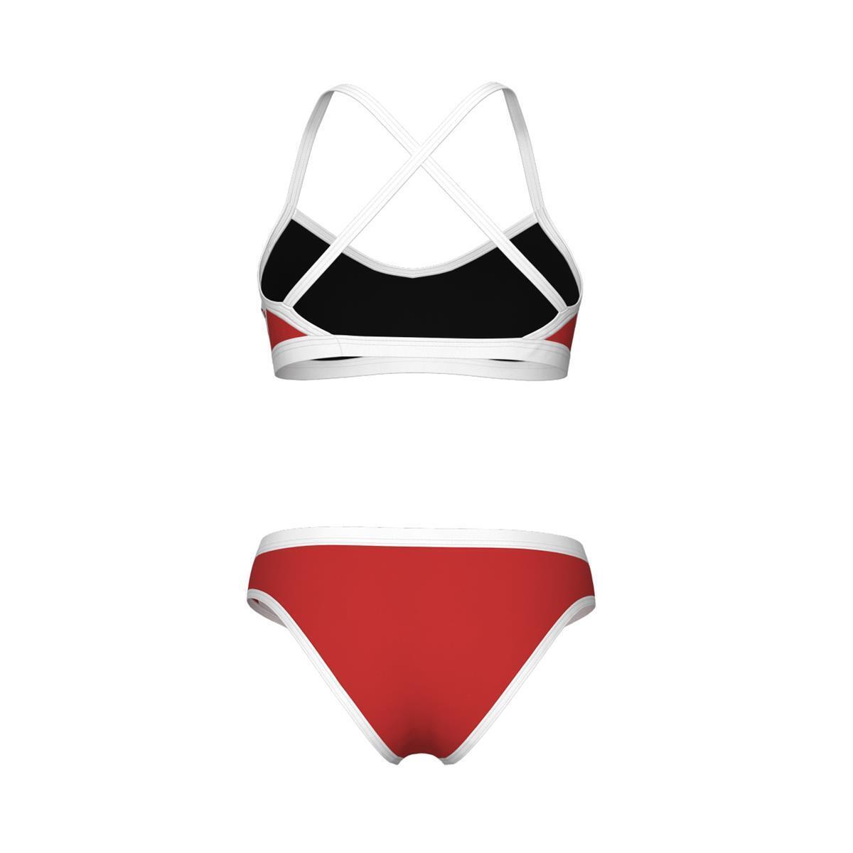 Maillot de bain 2 pièces croisé dos uni femme Arena Icons 2/6