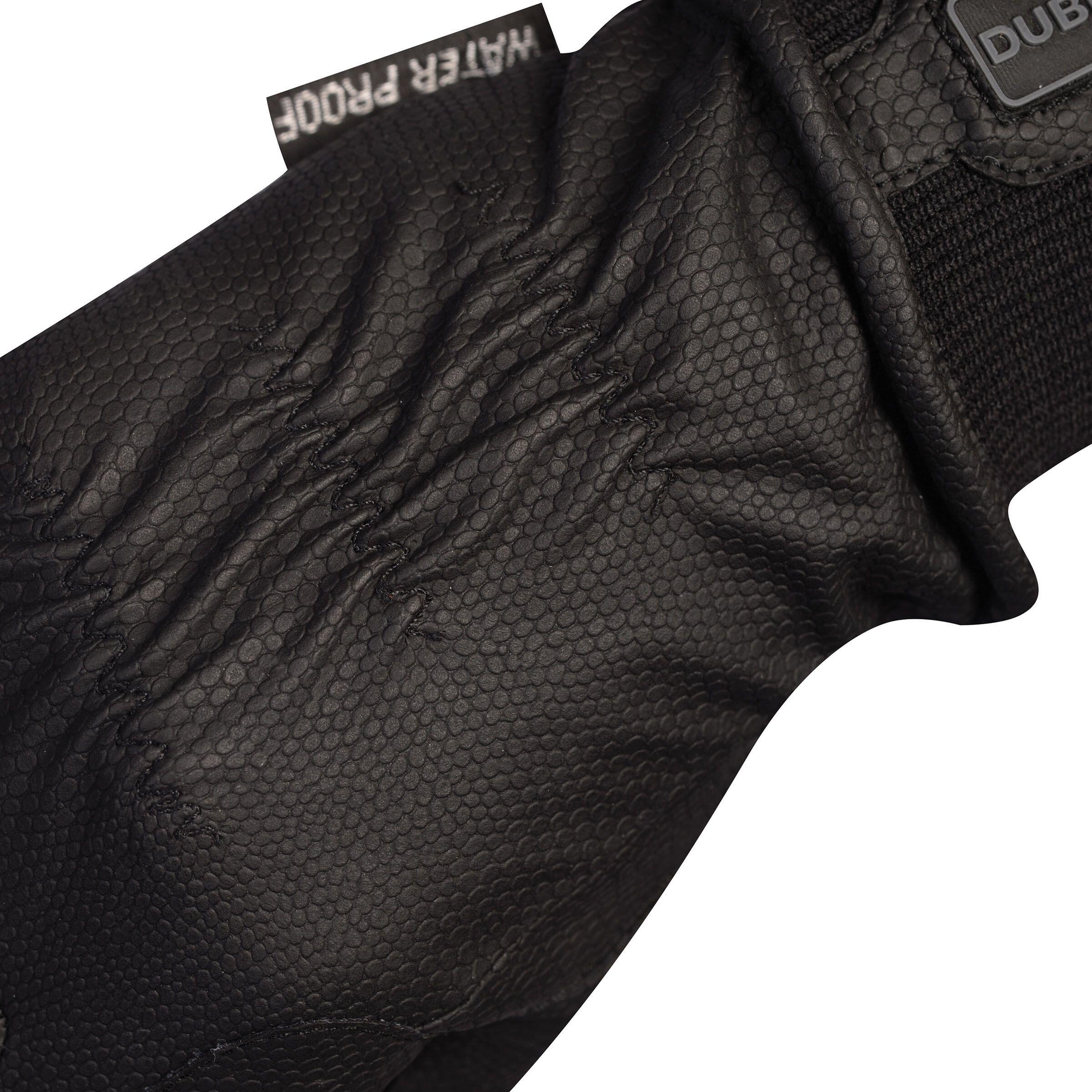 Guanti da equitazione impermeabili in thinsulate e pelle sintetica