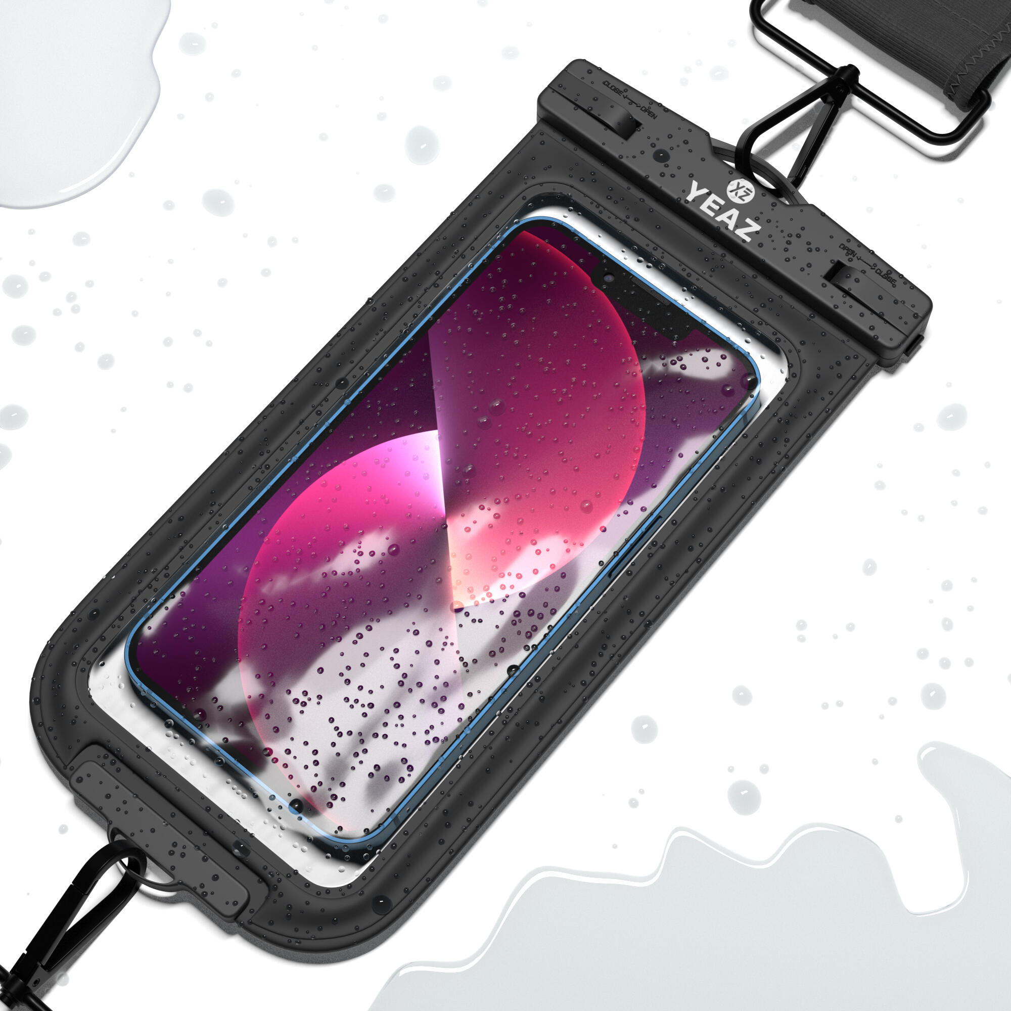 Ceinture en néoprène avec étui pour smartphone Yeaz Ocean Shot 5/5