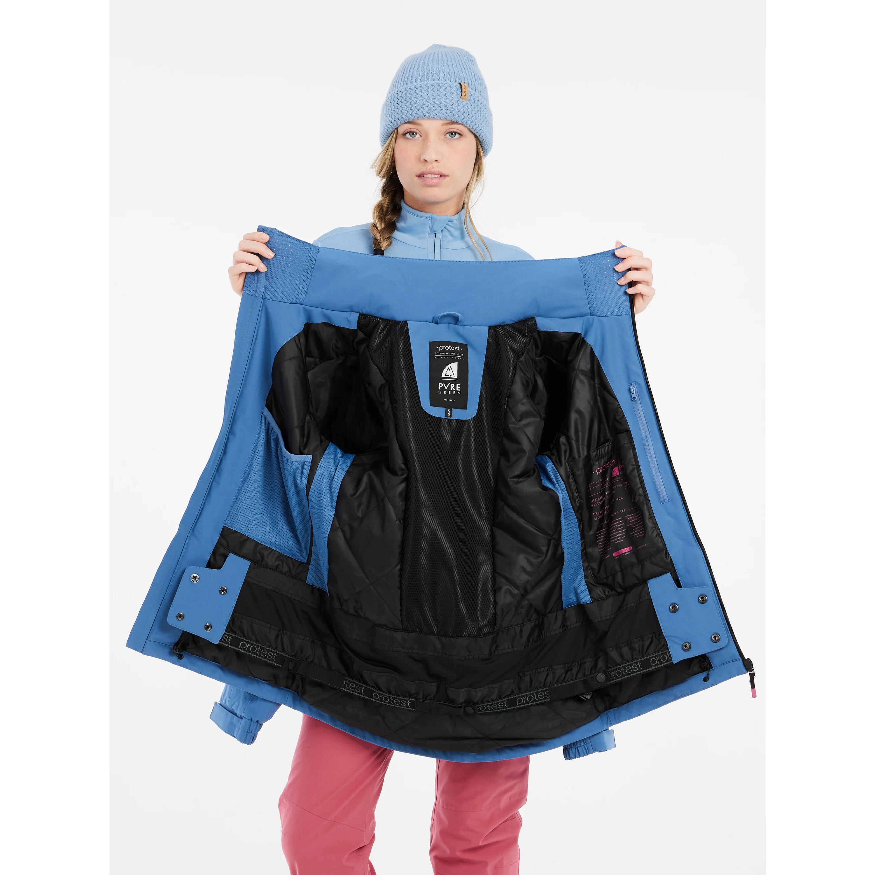 PROTEST Protest PRTBISKUP Skisocken Yale Blue 4/7