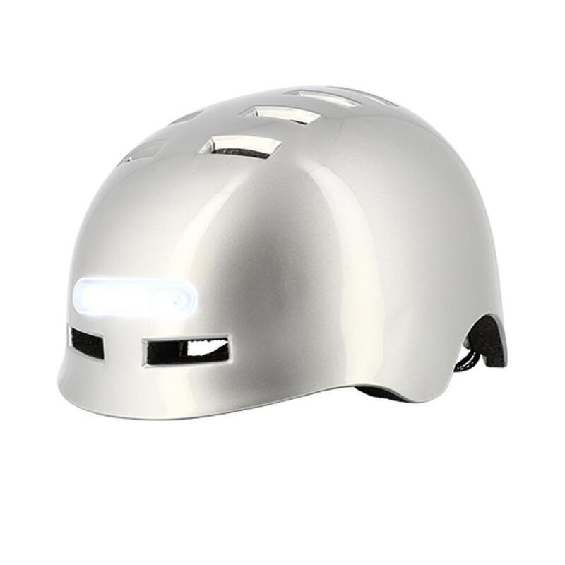 Kask miejski z regulacją potylicy LED Optimiz O365