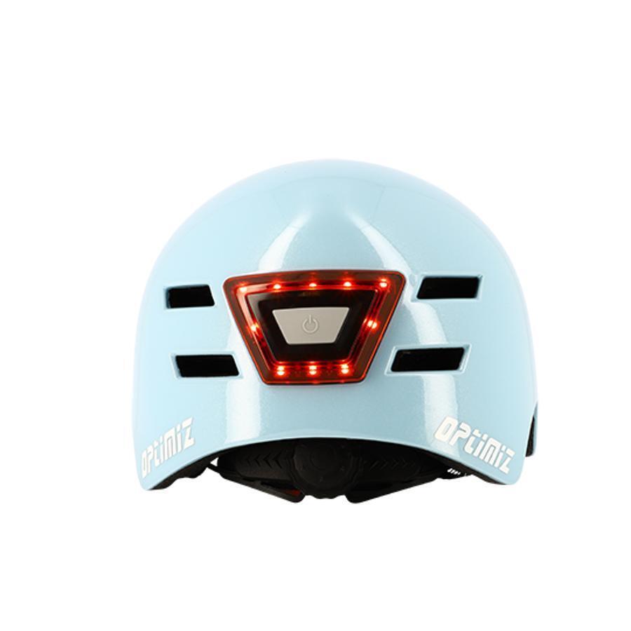 Kask miejski z regulacją potylicy LED Optimiz O365