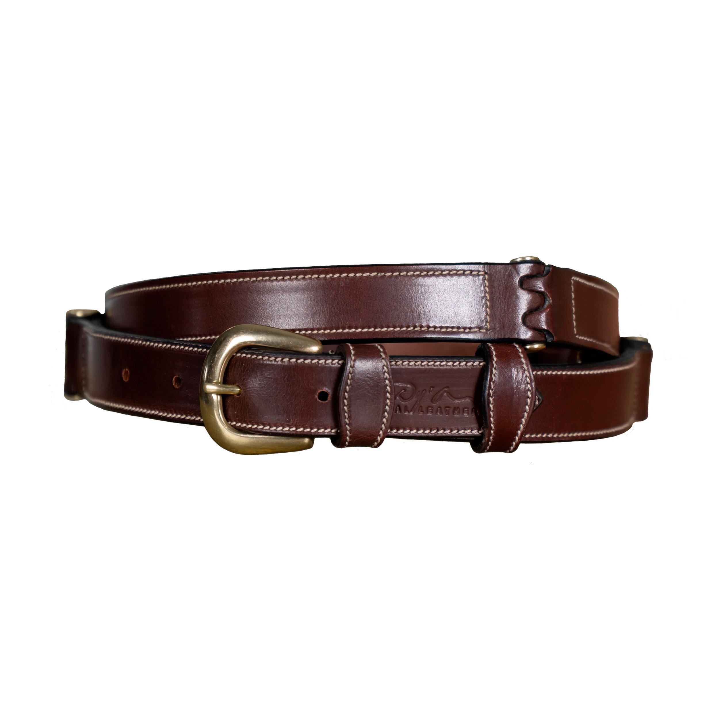 Dy'on - Ceinture Cuir Dy'on Plat - Ceinture - Marron - 125 Cm - Decathlon
