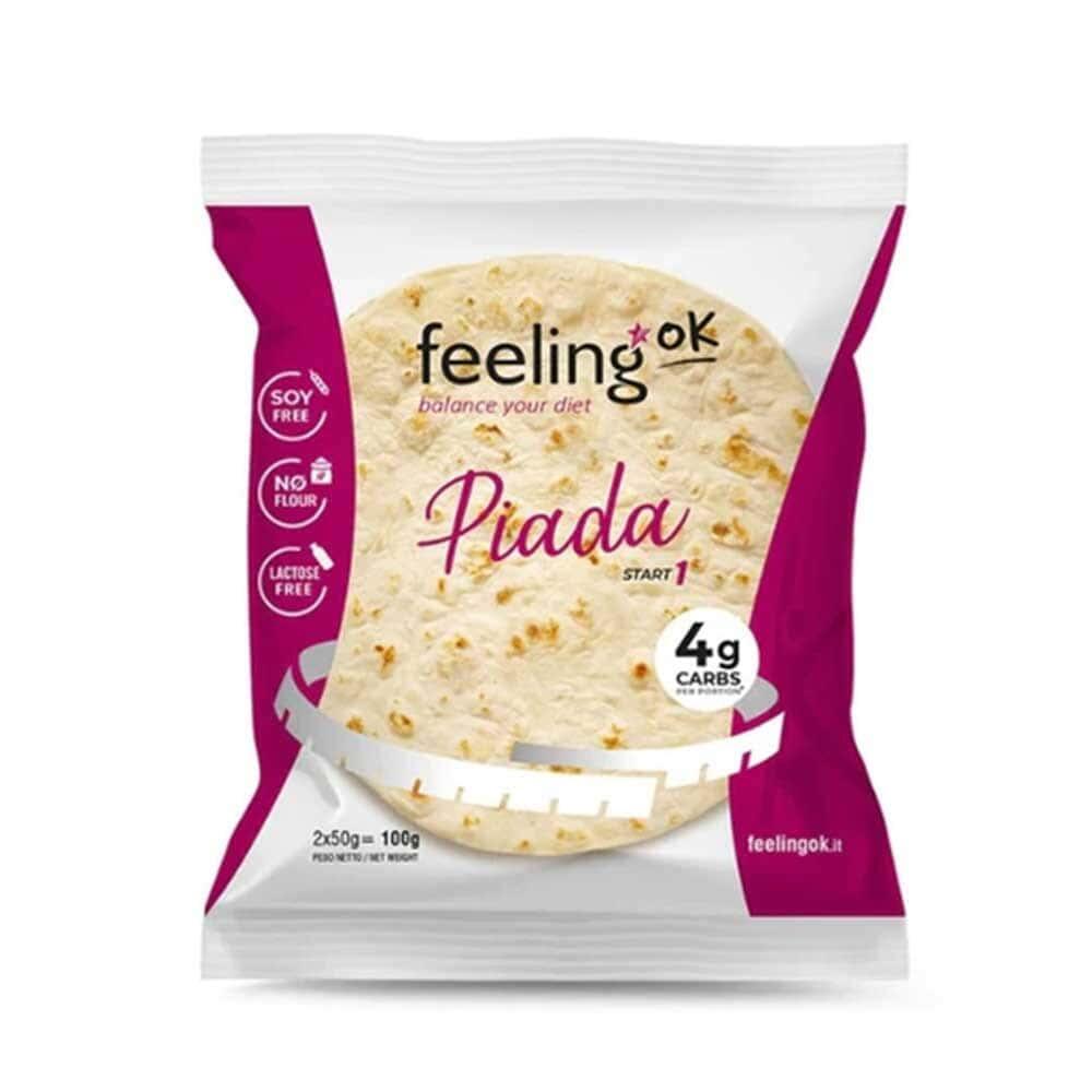 FEELING OK Eiwitbrood - Piada Tortilla's (2x50g)